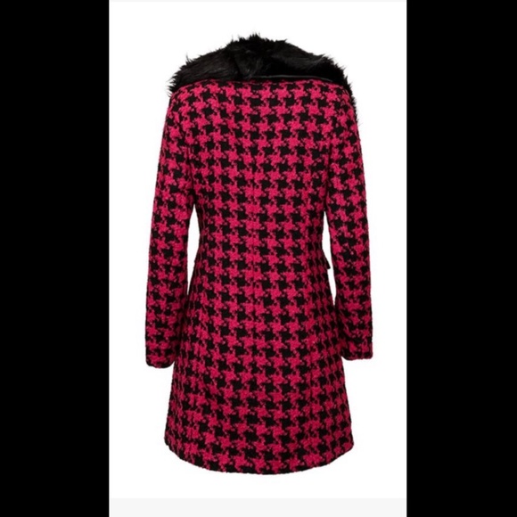 ❤️Jessica Simpson❤️Houndstooth Peacoat - Picture 15 of 15